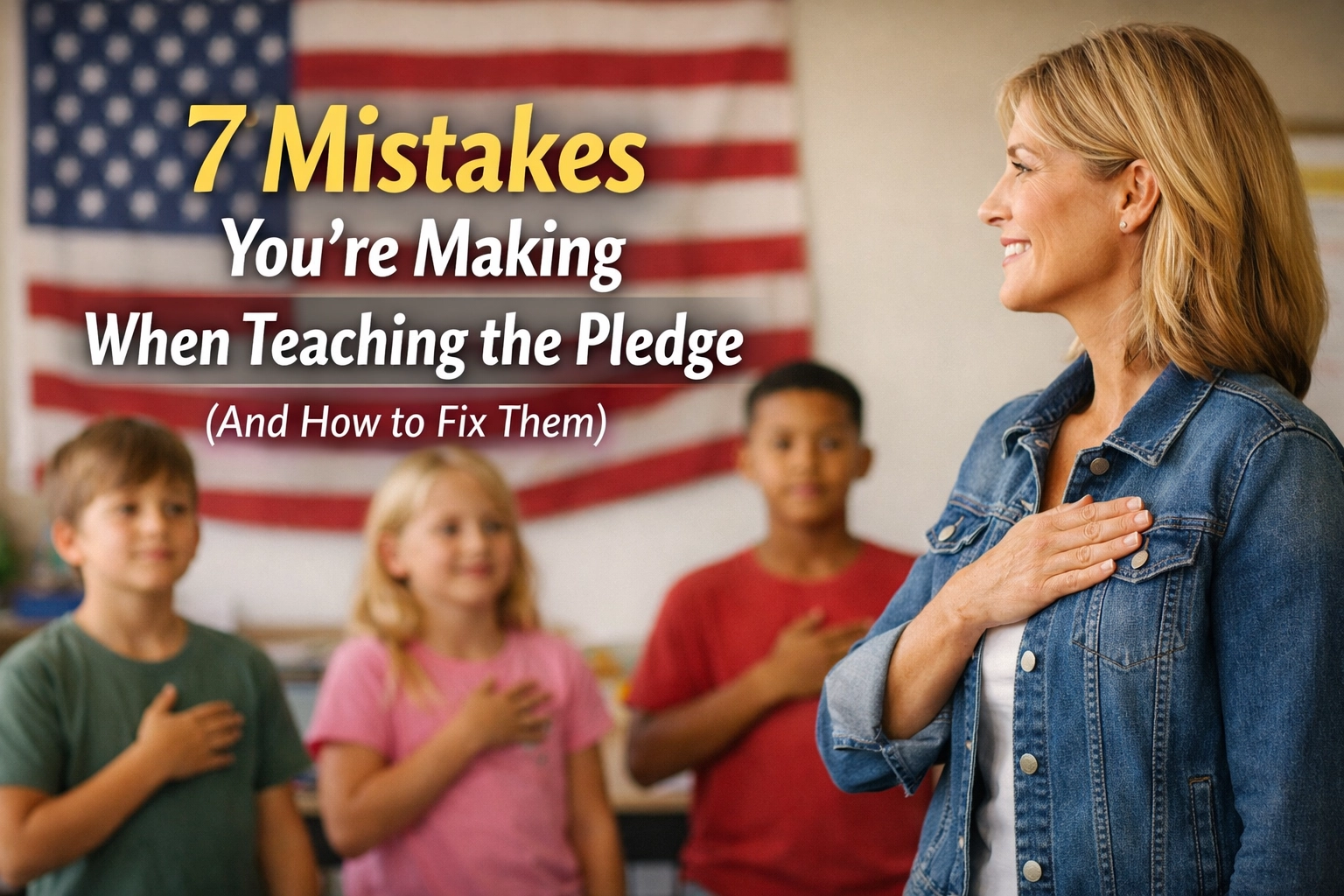 7 Mistakes You’re Making When Teaching the Pledge (And How to Fix Them) 90hkeoivvbk