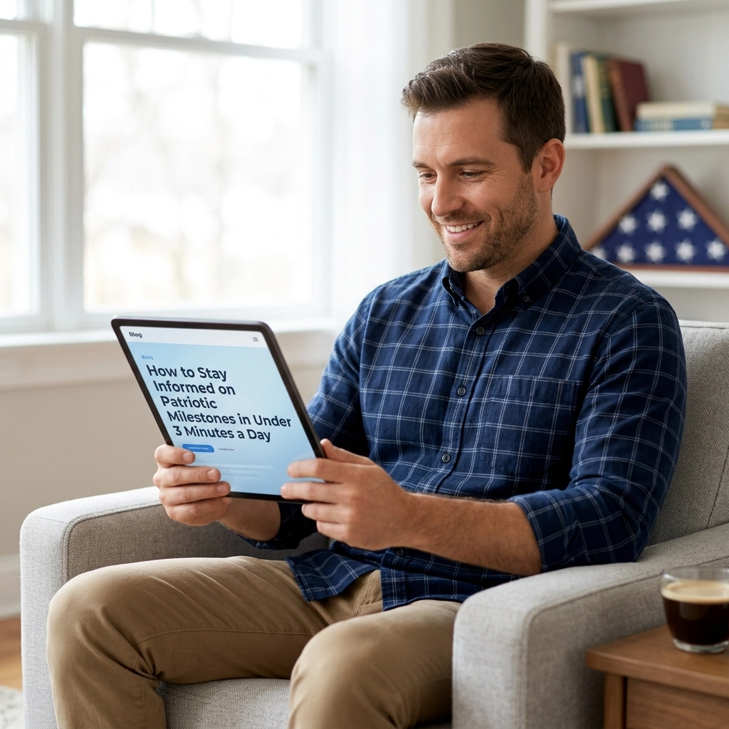 How to Stay Informed on Patriotic Milestones in Under 3 Minutes a Day cdgjce7wrub