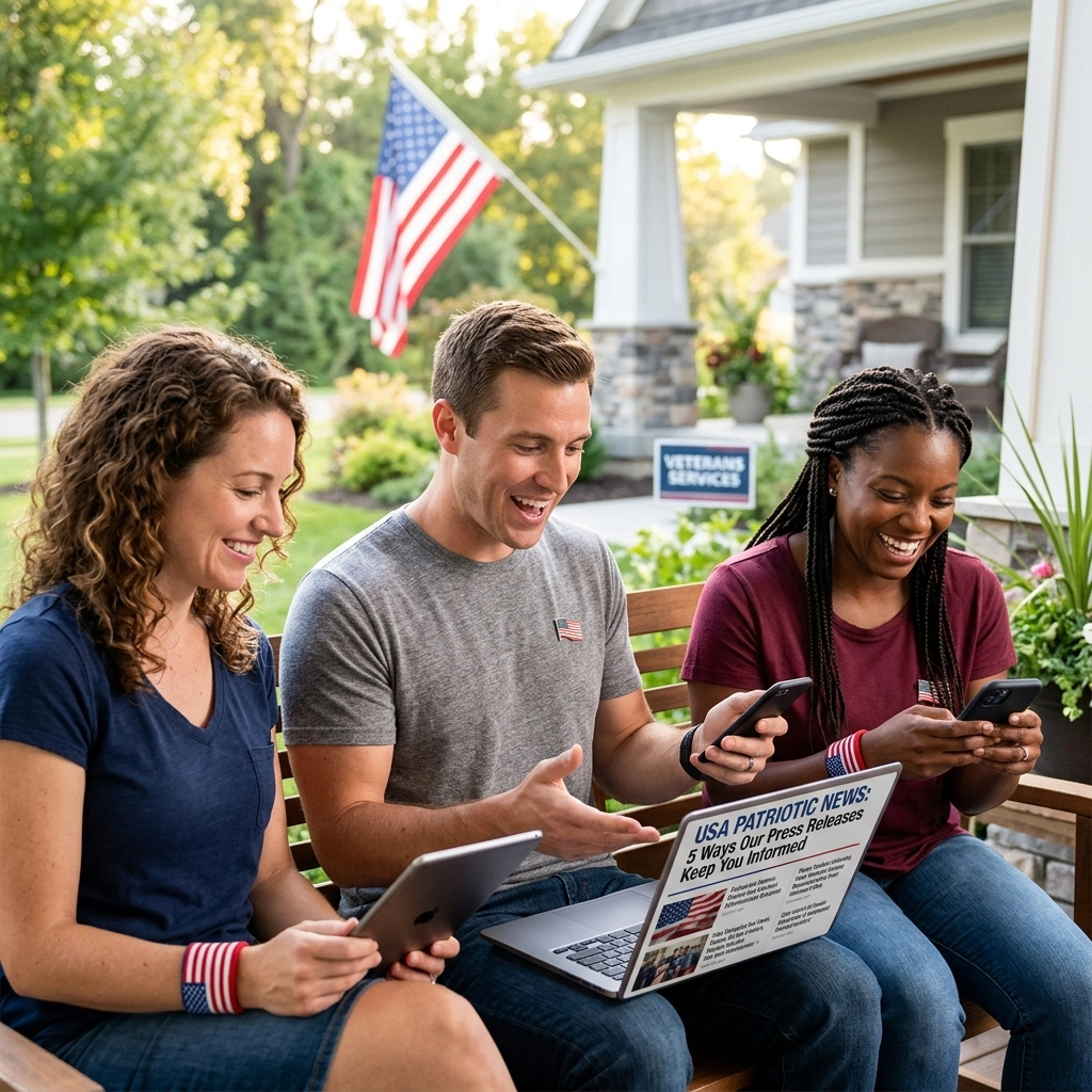 Looking for Daily Patriotic Milestones? Here Are 5 Ways Our Press Releases Keep You Informed fwgkbr38gij