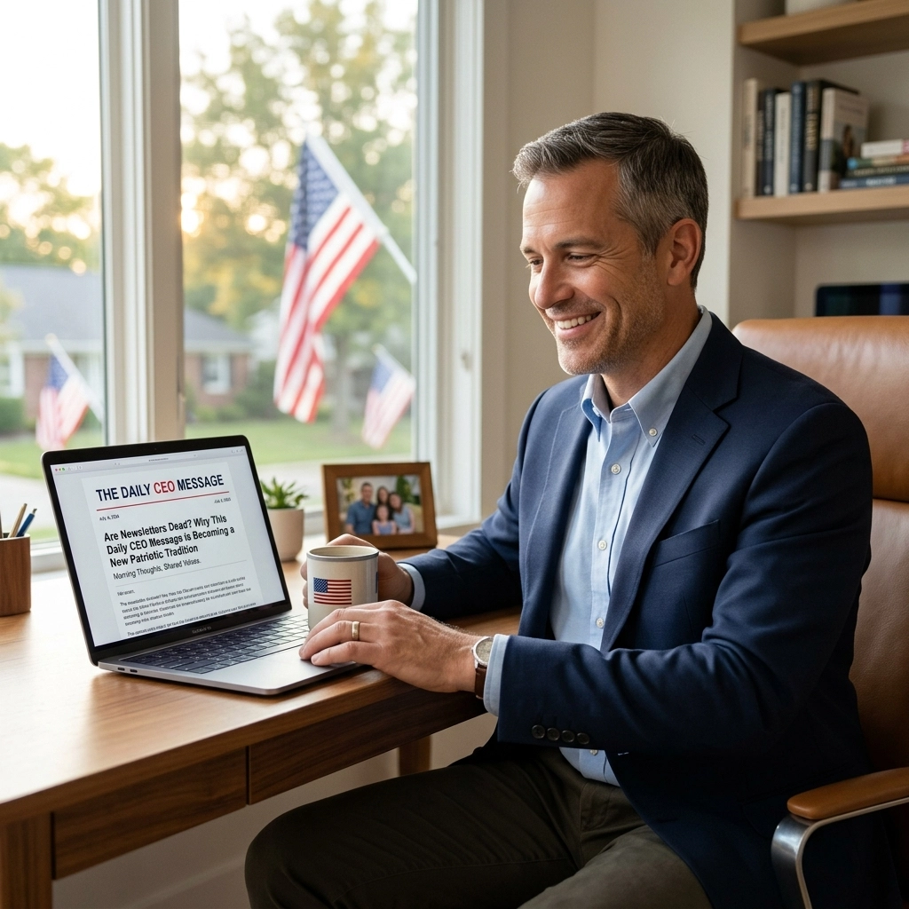 Are Newsletters Dead? Why This Daily CEO Message is Becoming a New Patriotic Tradition gtutjzutae3