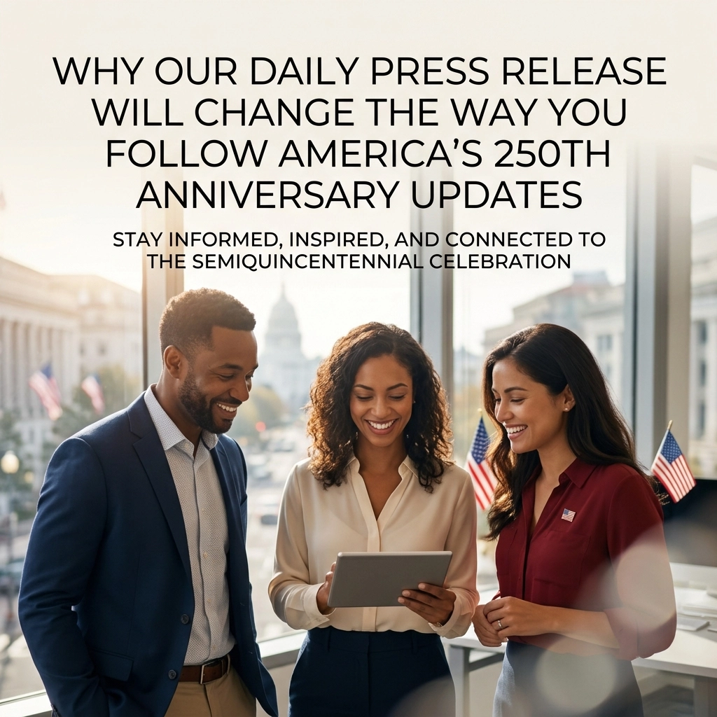 Why Our Daily Press Release Will Change the Way You Follow America’s 250th Anniversary Updates jvdmaamqhik