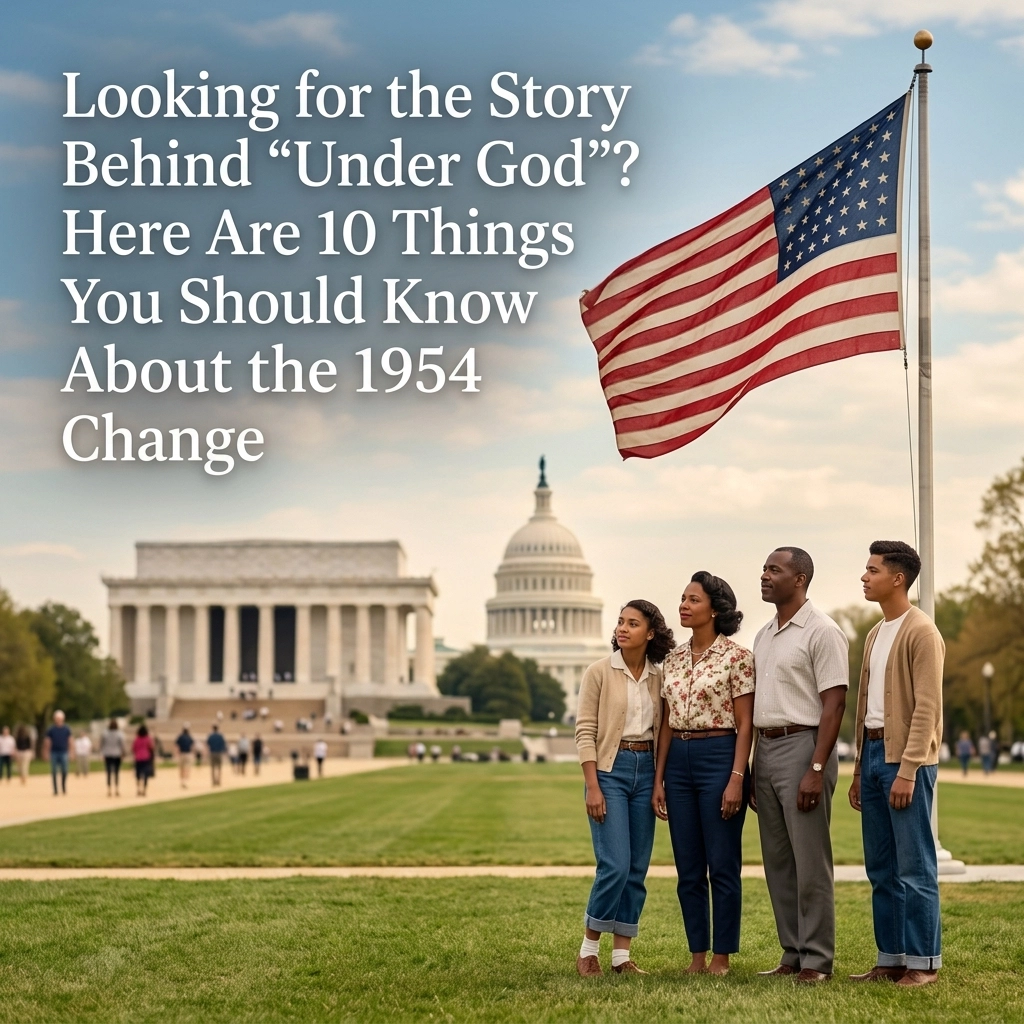 Looking for the Story Behind "Under God"? Here Are 10 Things You Should Know About the 1954 Change kcau8cvub w