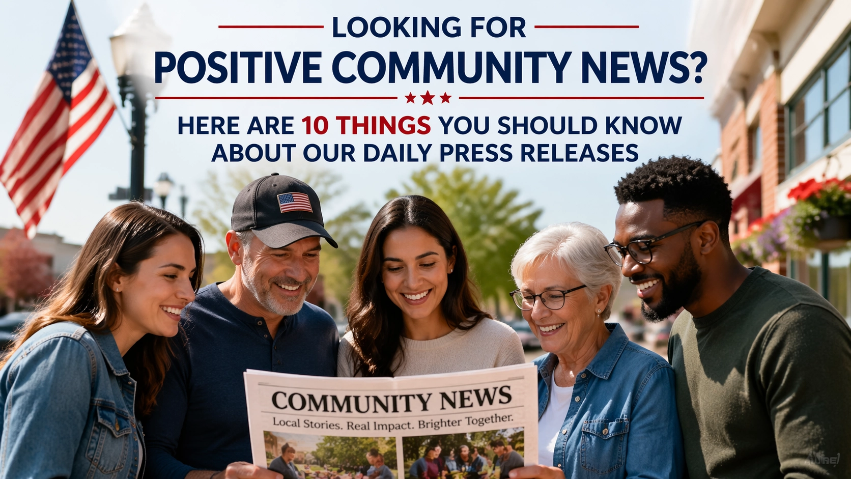 Looking for Positive Community News? Here Are 10 Things You Should Know About Our Daily Press Releases sh4awda6wz6