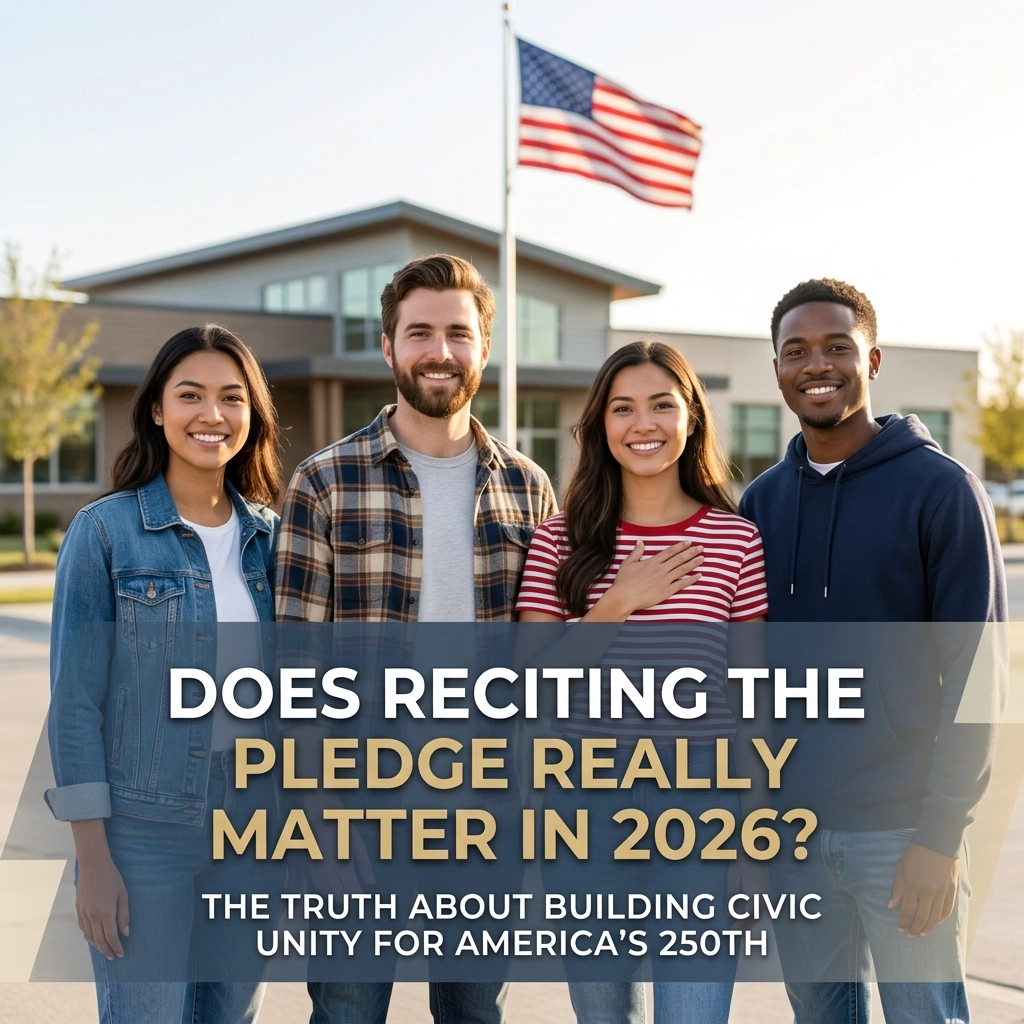 Does Reciting the Pledge Really Matter in 2026? The Truth About Building Civic Unity for America’s 250th a51mgilb xq