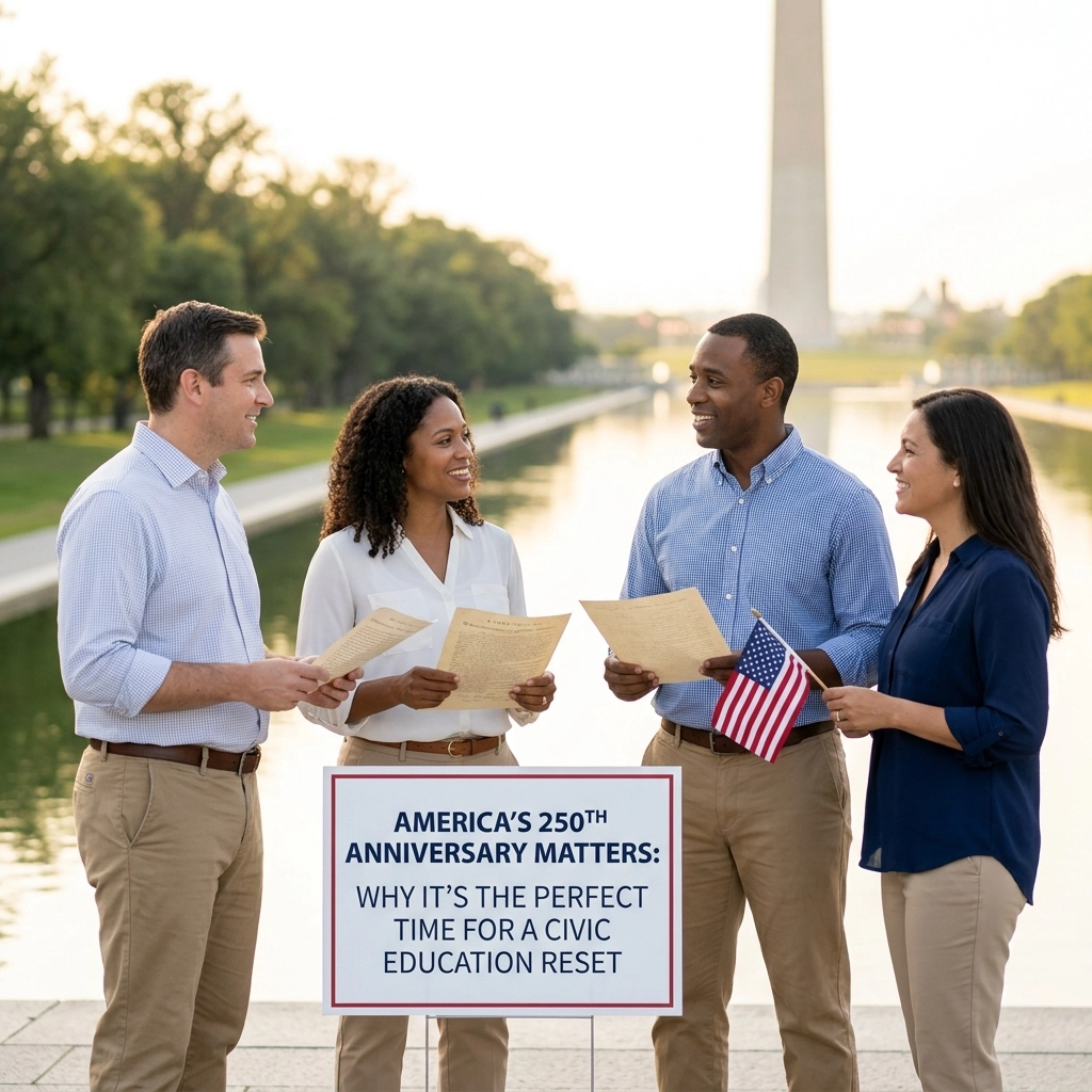 America’s 250th Anniversary Matters: Why It’s the Perfect Time for a Civic Education Reset nypijk qwy2