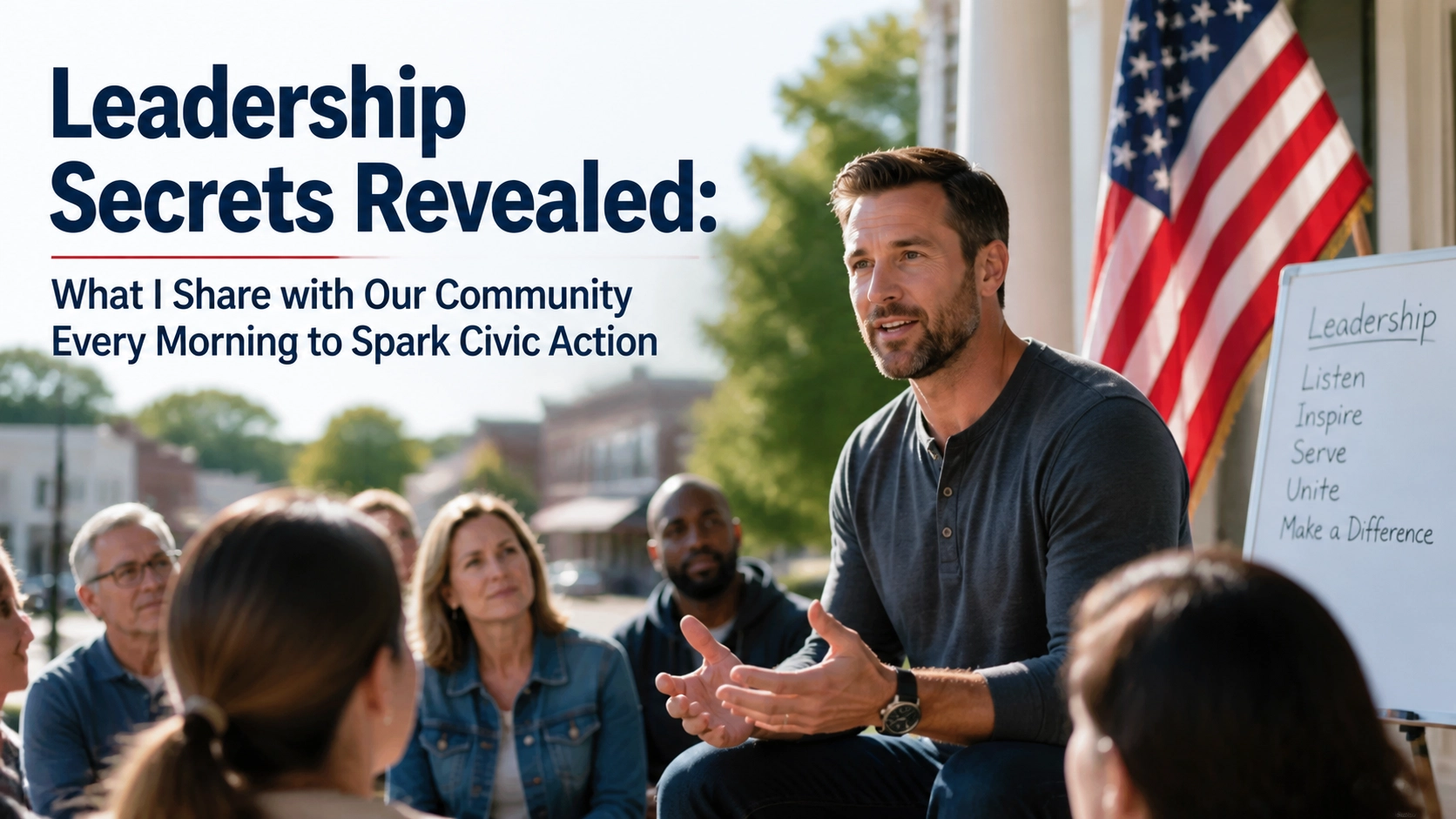 Leadership Secrets Revealed: What I Share with Our Community Every Morning to Spark Civic Action rcl7uykx1pj